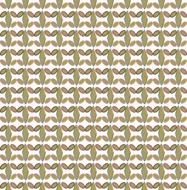 Geometrik şekilli kusursuz desen vektör çizimi