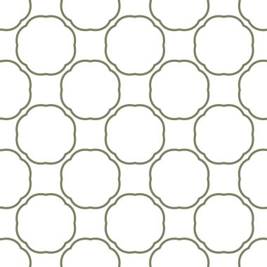 Geometrik şekilli kusursuz desen vektör çizimi
