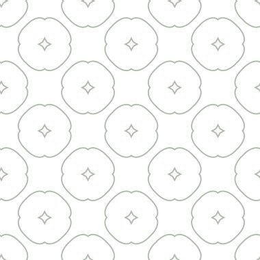 Geometrik şekilli kusursuz desen vektör çizimi