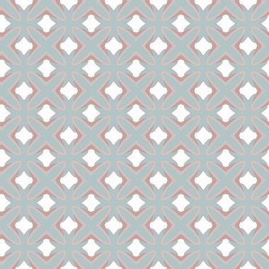 Geometrik şekilli kusursuz desen vektör çizimi