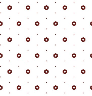 Geometrik şekilli kusursuz desen vektör çizimi