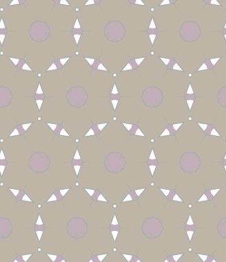Geometrik şekilli kusursuz desen vektör çizimi