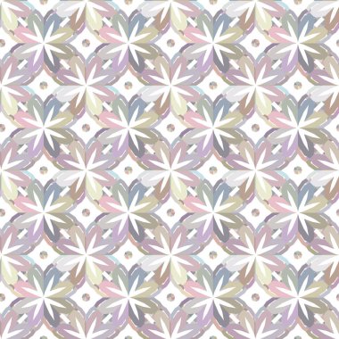 geometrik şekilli kusursuz desen