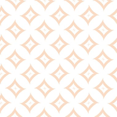 Geometrik şekilli kusursuz desen vektör çizimi