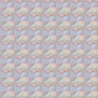 Geometrik şekilli kusursuz desen vektör çizimi