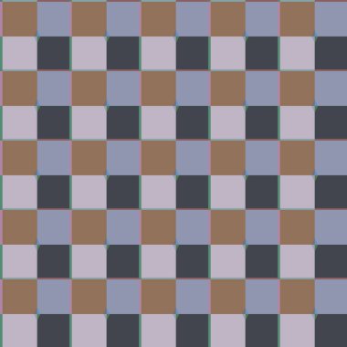 Geometrik şekilli kusursuz desen vektör çizimi