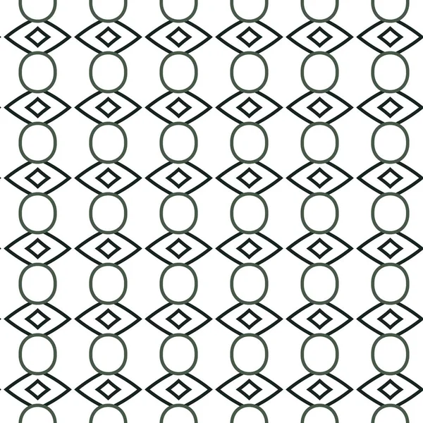 Nahtlose Muster Mit Geometrischen Formen Vektorillustration — Stockvektor