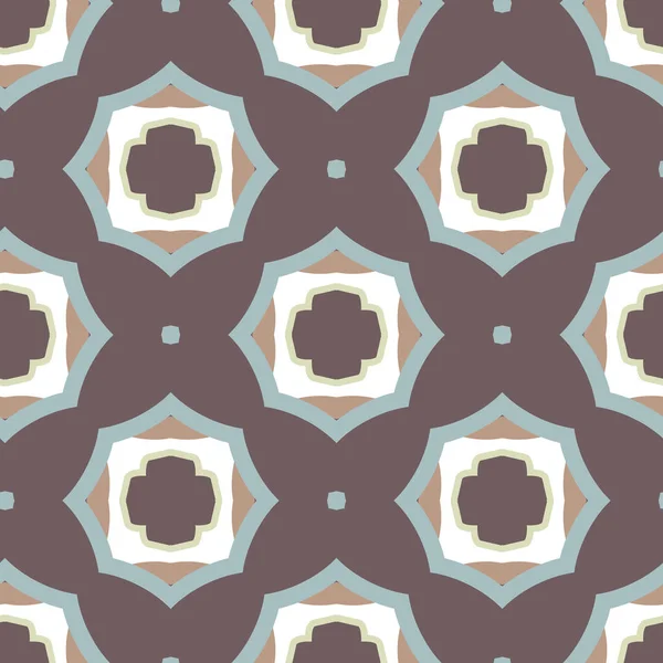 Geometrik şekilli kusursuz desen vektör çizimi