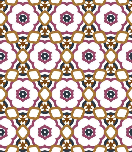 Geometrik şekilli kusursuz desen vektör çizimi