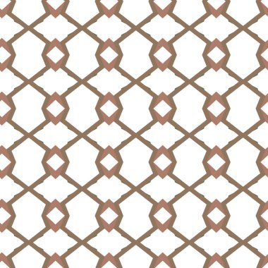 Geometrik şekilli kusursuz desen vektör çizimi