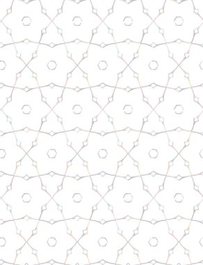 Geometrik şekilli kusursuz desen vektör çizimi
