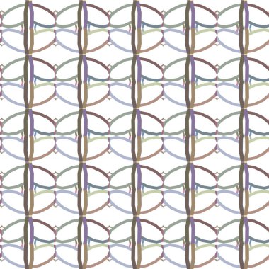 Geometrik şekilli kusursuz desen vektör çizimi