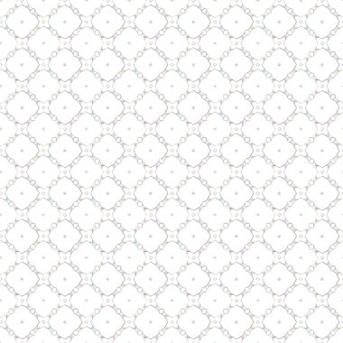 Geometrik şekilli kusursuz desen vektör çizimi