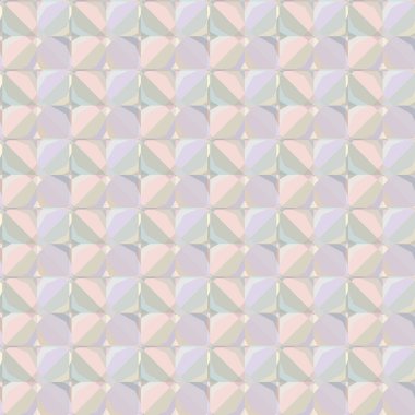 Geometrik şekilli kusursuz desen vektör çizimi