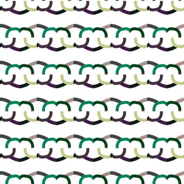 Geometrik şekilli kusursuz desen vektör çizimi