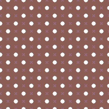 Geometrik şekilli kusursuz desen vektör çizimi