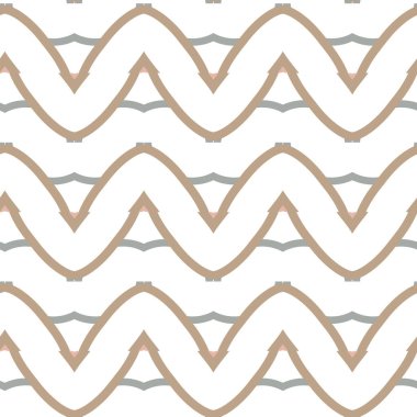 Geometrik şekilli kusursuz desen vektör çizimi