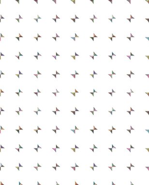 Geometrik şekilli kusursuz desen vektör çizimi