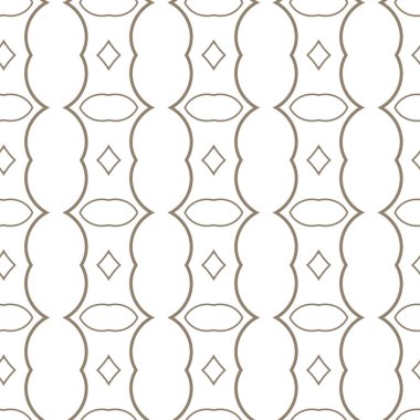 Geometrik şekilli kusursuz desen vektör çizimi