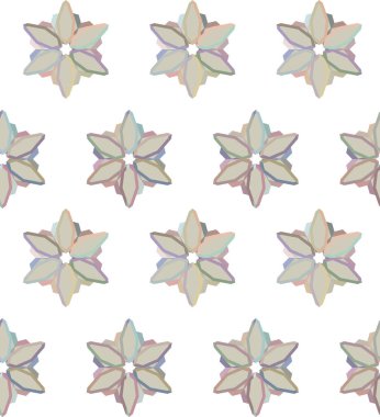 Geometrik şekilli kusursuz desen vektör çizimi