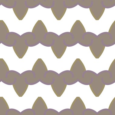 Geometrik şekilli kusursuz desen vektör çizimi