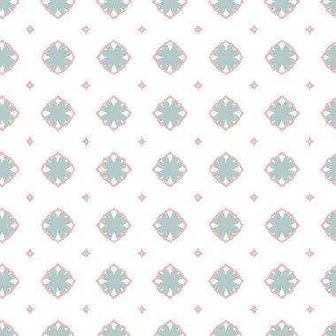 Geometrik şekilli kusursuz desen vektör çizimi