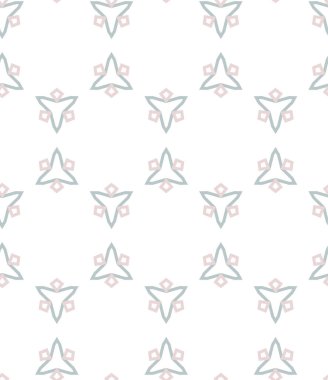 Geometrik şekilli kusursuz desen vektör çizimi