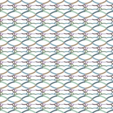 Geometrik şekilli kusursuz desen vektör çizimi