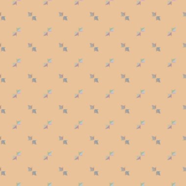 Geometrik şekilli kusursuz desen vektör çizimi