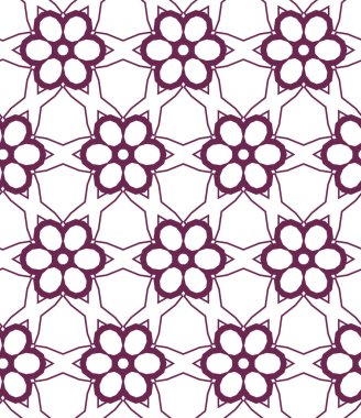 Geometrik şekilli kusursuz desen vektör çizimi