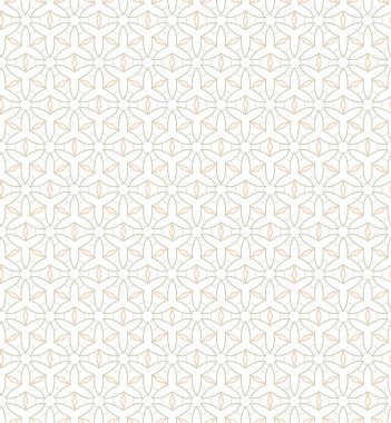 Geometrik şekilli kusursuz desen vektör çizimi