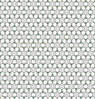 Geometrik şekilli kusursuz desen vektör çizimi