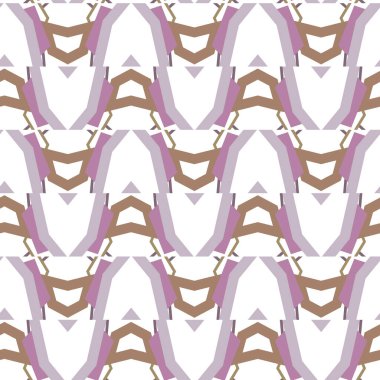 geometrik şekilli kusursuz desen