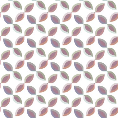 Geometrik şekilli kusursuz desen vektör çizimi