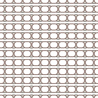 Geometrik şekilli kusursuz desen vektör çizimi