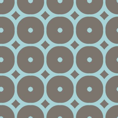 Geometrik şekilli kusursuz desen vektör çizimi