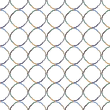 Geometrik şekilli kusursuz desen vektör çizimi