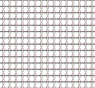 Geometrik şekilli kusursuz desen vektör çizimi