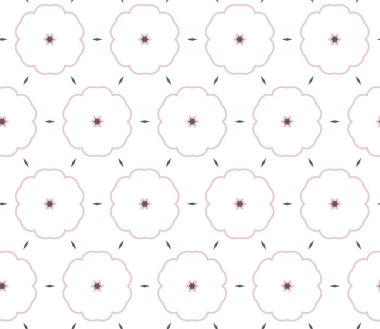 Geometrik şekilli kusursuz desen vektör çizimi