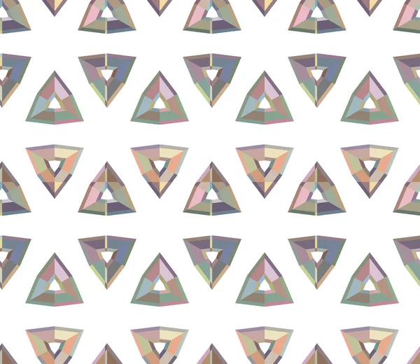 Geometrik şekilli kusursuz desen vektör çizimi