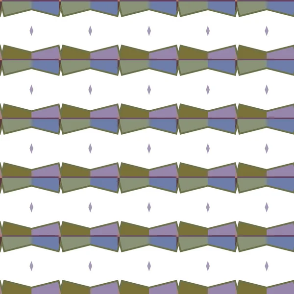 具有几何形状矢量插图的无缝图案 — 图库矢量图片