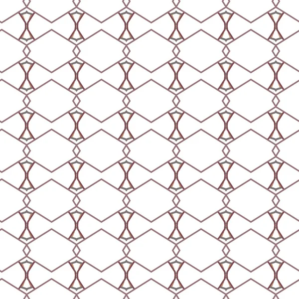 幾何学的な図形ベクトル図とシームレスなパターン — ストックベクタ