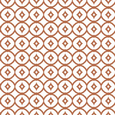 Geometrik şekilli kusursuz desen vektör çizimi