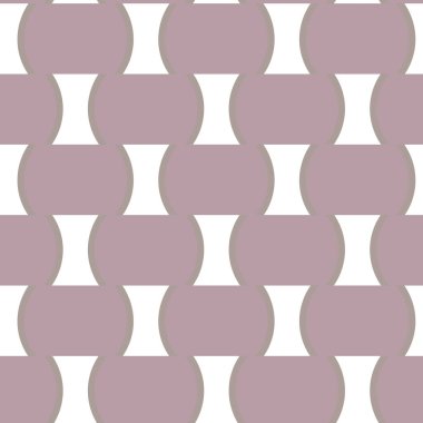 Geometrik şekilli kusursuz desen vektör çizimi