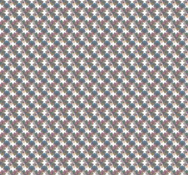 Geometrik şekilli kusursuz desen vektör çizimi