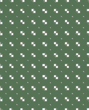 Geometrik şekilli kusursuz desen vektör çizimi