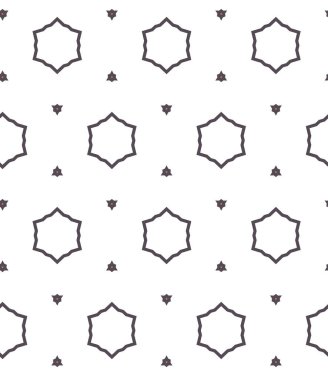 Geometrik şekilli kusursuz desen vektör çizimi
