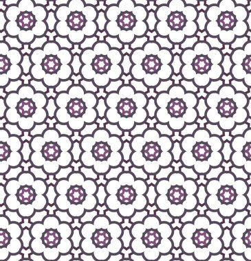 geometrik şekilli kusursuz desen