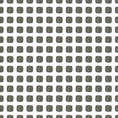 Geometrik şekilli kusursuz desen vektör çizimi