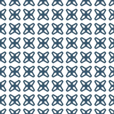 Geometrik şekilli kusursuz desen vektör çizimi